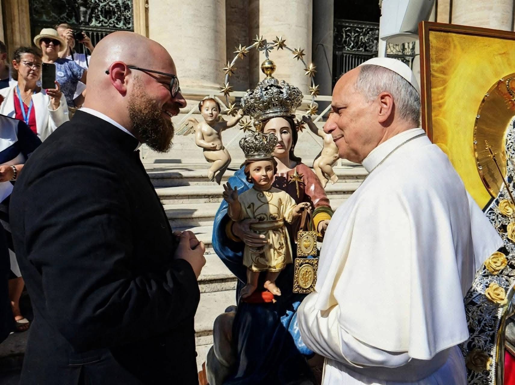 Buonabitacolo, la Madonna del Carmine benedetta da Papa Leone XIV