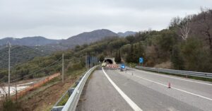 Cilentana, partiti i lavori sulla frana di Massicelle: cantiere fino a fine anno