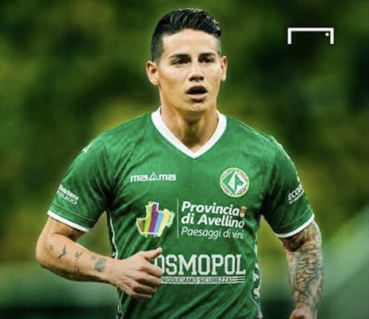 Avellino, sogno James Rodriguez: trattativa avviata per il colpo dell’estate