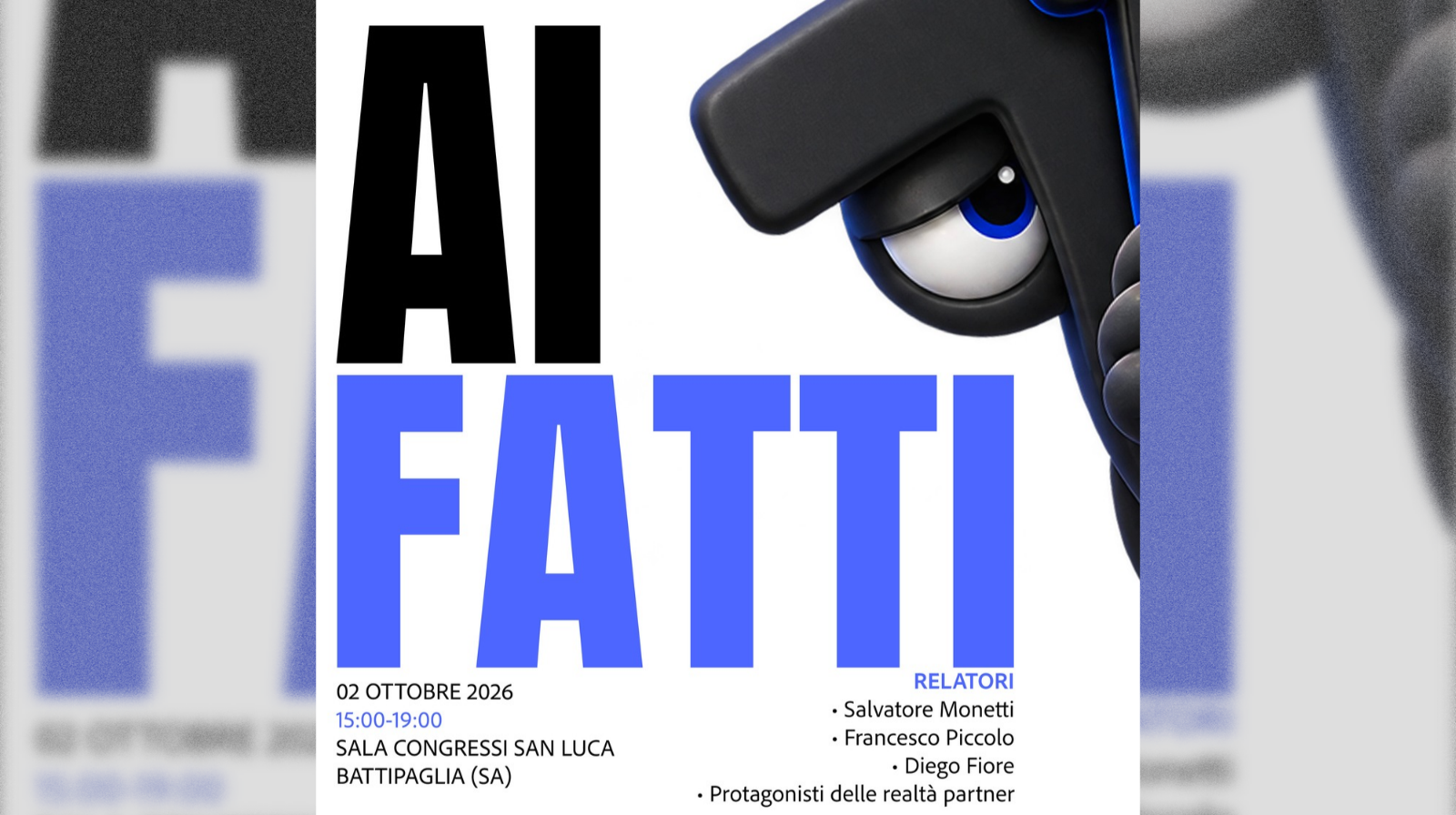AI Fatti, a Battipaglia cresce l’attesa per l’evento dedicato all’intelligenza artificiale