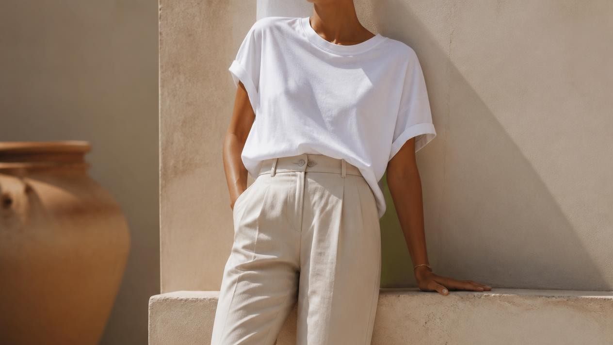 La t-shirt bianca: il passe-partout del guardaroba estivo