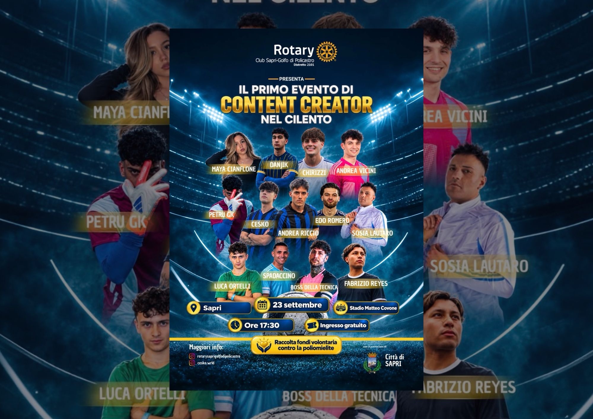 A Sapri il primo evento di Content Creator nel Cilento