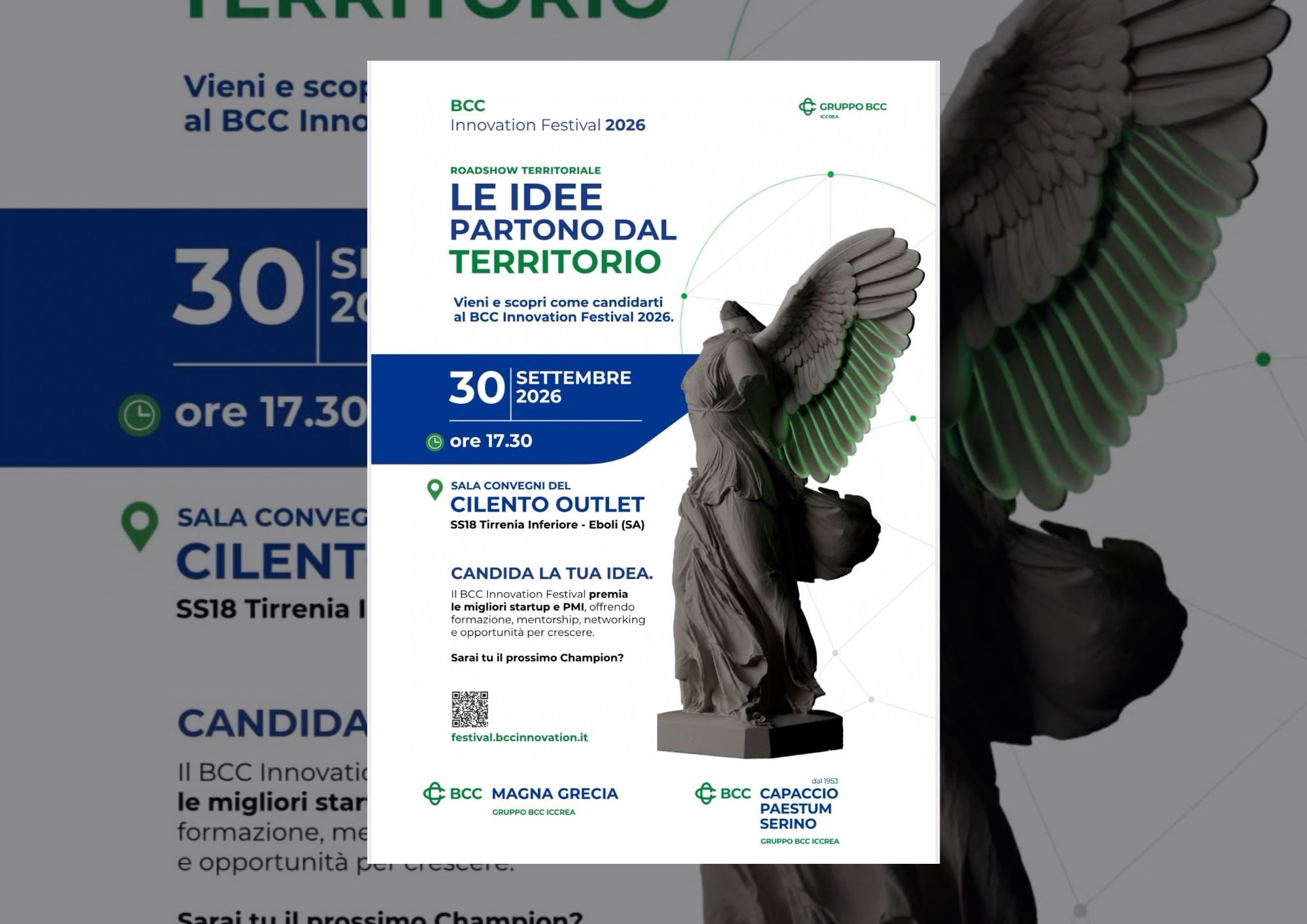 BCC Capaccio Paestum e Serino e BCC Magna Grecia portano a Eboli il BCC Innovation Festival