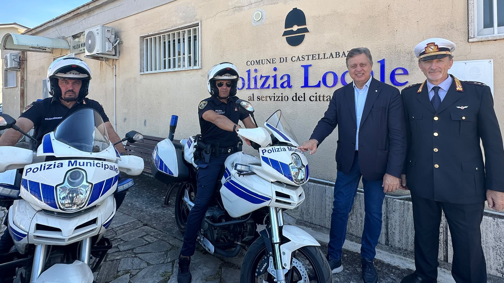 Castellabate, arrivano due nuovi motocicli per gli agenti della Polizia Municipale