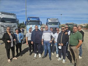Protesta camionisti a Eboli, blocchi e tensioni agli svincoli
