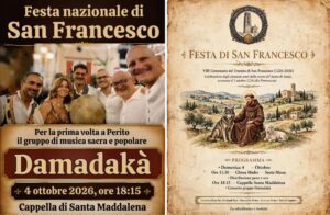 Perito celebra San Francesco: l’inizio di un cammino storico tra fede, comunità e memoria