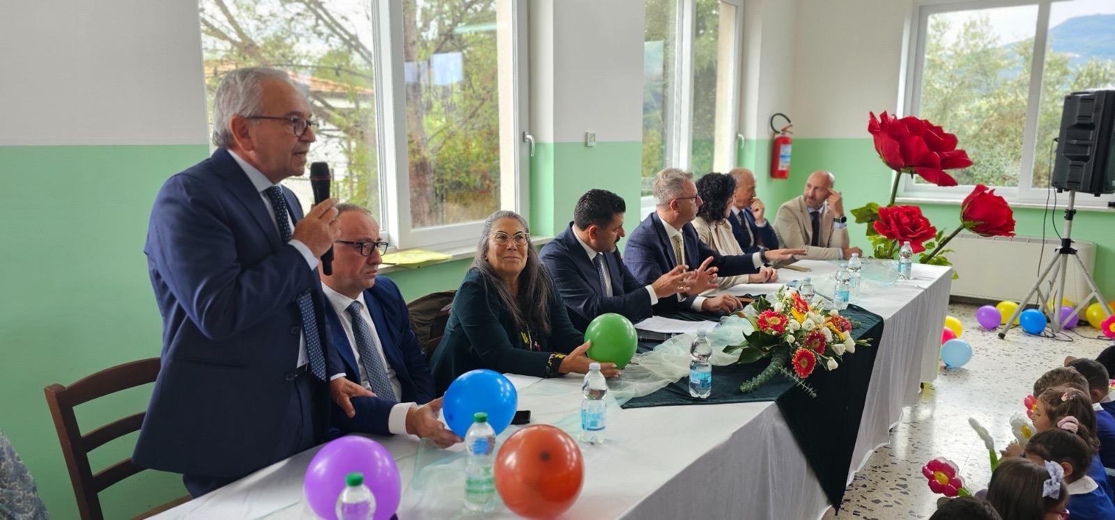 Omignano, inaugurato il nuovo asilo nido: il sostegno della BCC Magna Grecia per famiglie e territorio