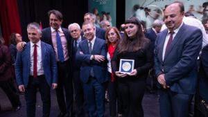 Il Comune di San Giovanni a Piro in Spagna per la Medaglia al merito culturale a José García Ortega