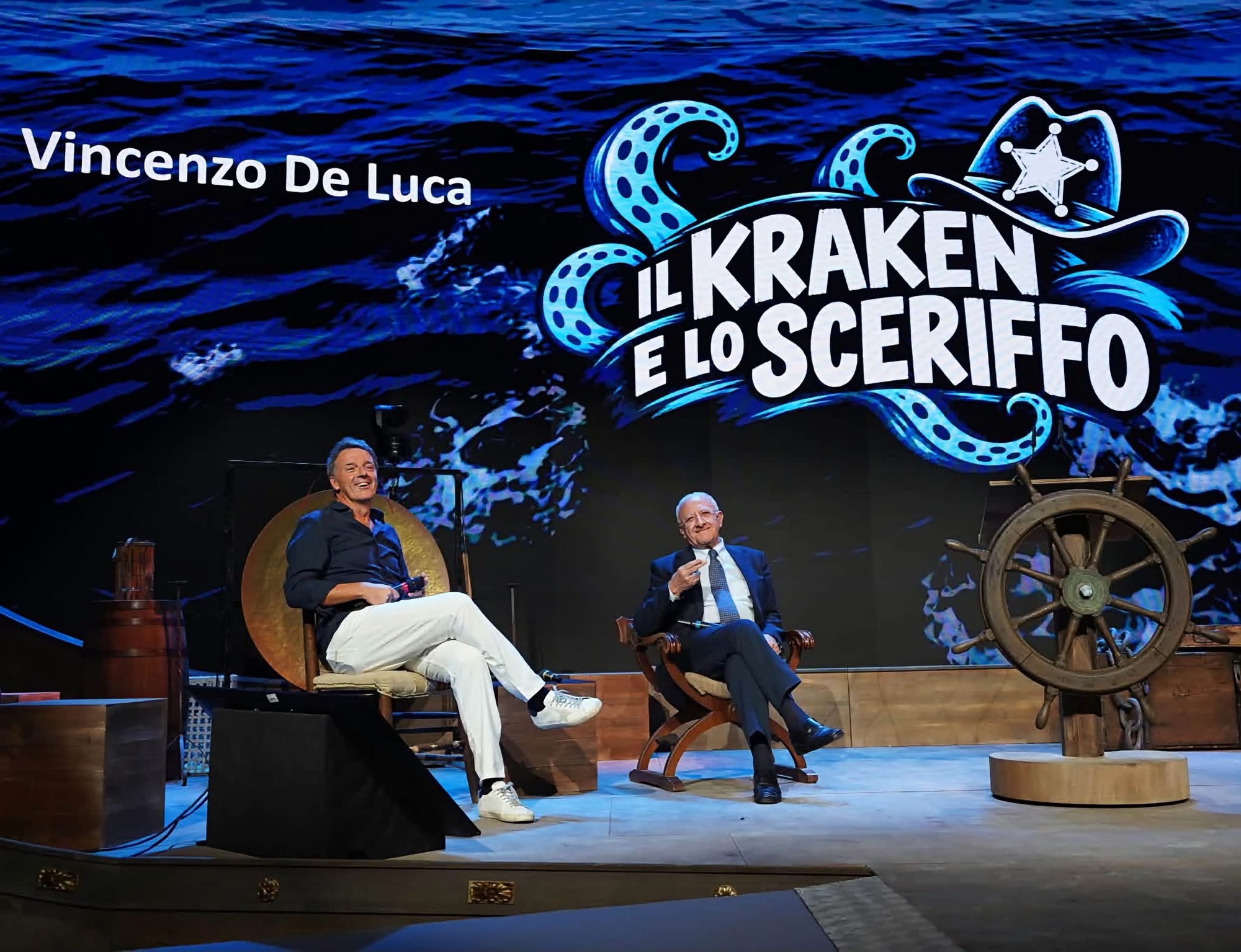 De Luca apre la Leopolda di Renzi: «La sinistra torni a parlare di sicurezza»