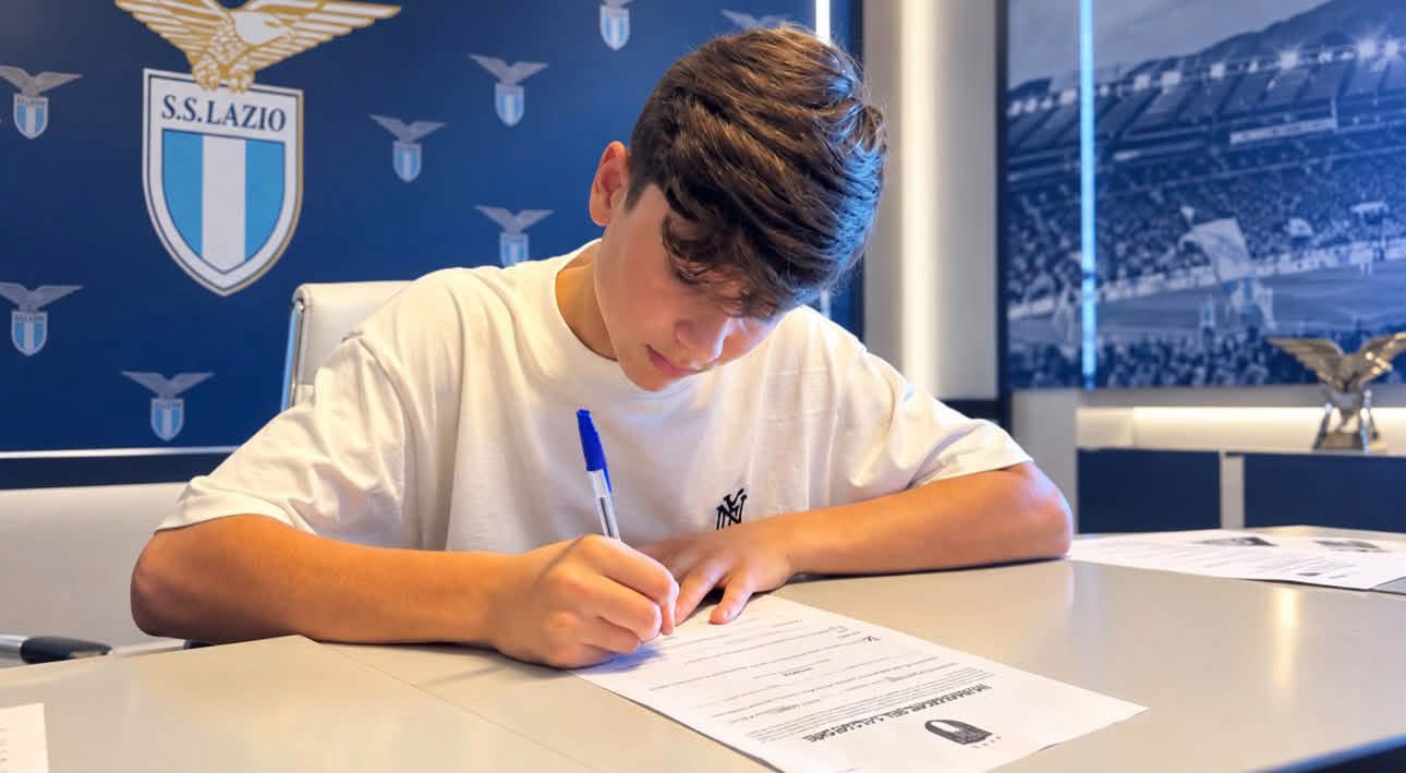 Calcio: dalla Pixous Academy alla Lazio, il sogno del giovane Pietro De Lio