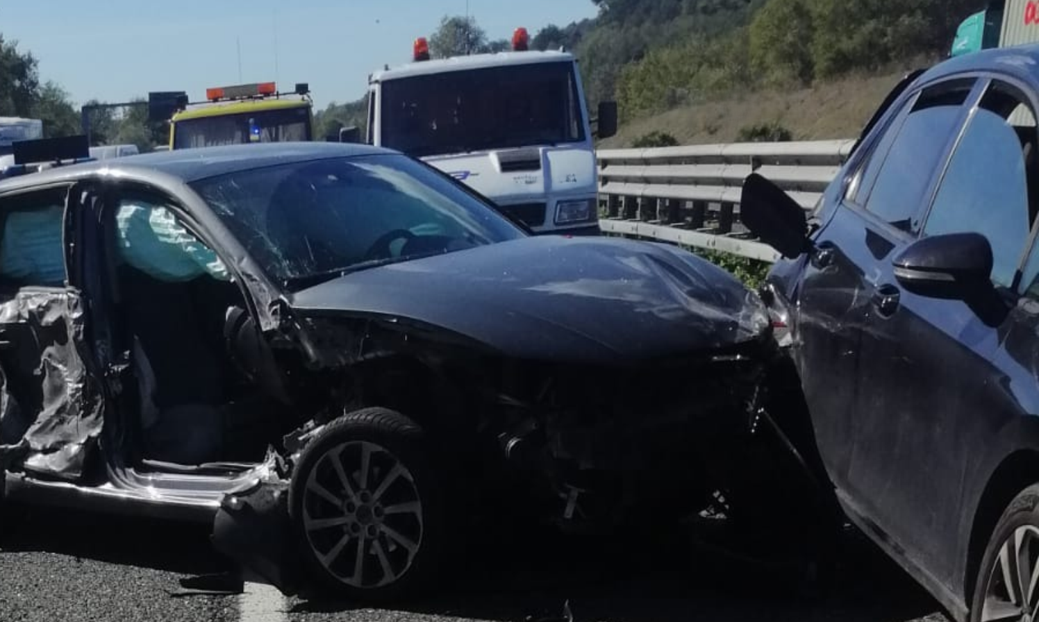 Maxi incidente sull’A2 del Mediterraneo, coinvolte diverse auto